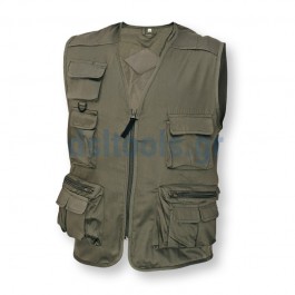 Γιλέκο XL δημοσιογραφικό, χακί Γιλέκο XL δημοσιογραφικό, χακί