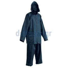 Αδιάβροχο XL κοστούμι με κουκούλα, Carina, Μπλε Αδιάβροχο XL κοστούμι με κουκούλα, Carina, Μπλε