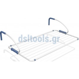 Απλώστρα καγκέλων Polar 100, 106x55x22cm, Gimi Απλώστρα καγκέλων Polar 100, 106x55x22cm, Gimi