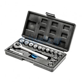 Κασετίνα καστάνια 1/4" με καρυδάκια 4-13mm Κασετίνα καστάνια 1/4" με καρυδάκια 4-13mm