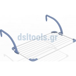 Απλώστρα ρούχων καγκέλων Brezza Mix, 110x55x30cm, Gimi Απλώστρα ρούχων καγκέλων Brezza Mix, 110x55x30cm, Gimi