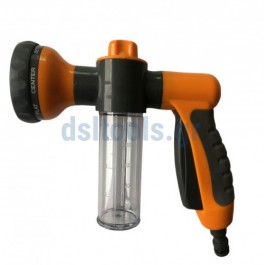 Πιστόλι ποτίσματος 8 λειτουργιών με σαπουνοθήκη Πιστόλι ποτίσματος 8 λειτουργιών με σαπουνοθήκη