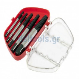 Τρυπάνια, βίδα, εξαγωγέας, set 5 τεμαχίων 3,3-19mm Τρυπάνια, βίδα, εξαγωγέας, set 5 τεμαχίων 3,3-19mm