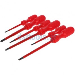 Κατσαβίδια ηλεκτρολόγων 1000V, set 6 τεμαχίων Κατσαβίδια ηλεκτρολόγων 1000V, set 6 τεμαχίων