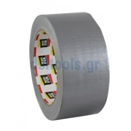 Ταινία υφασμάτινη, 10mmx50m, Γκρί Ταινία υφασμάτινη, 10mmx50m, Γκρί