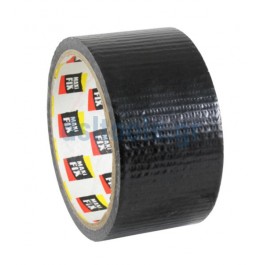 Ταινία υφασμάτινη, 10mmx50m, Μαύρη Ταινία υφασμάτινη, 10mmx50m, Μαύρη