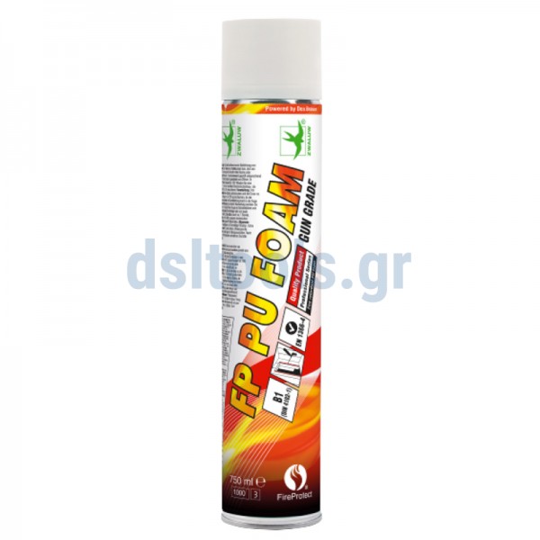 Αφρός πολυουρεθάνης χειρός Β1, 750ml, PU HAND-FOAM FIREPROTECT B1