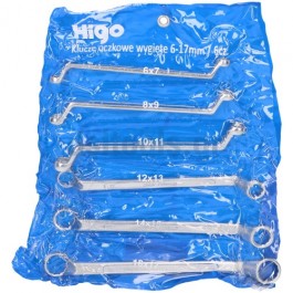 Πολύγωνα κλειδιά, set 6 τεμαχίων 6-17mm Πολύγωνα κλειδιά, set 6 τεμαχίων 6-17mm