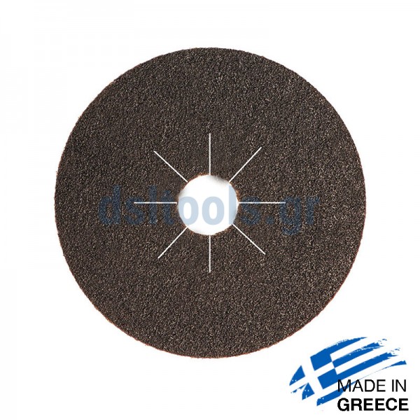 Δίσκος Ø115 Ρ100, Fiber Μαύρος, Smirdex