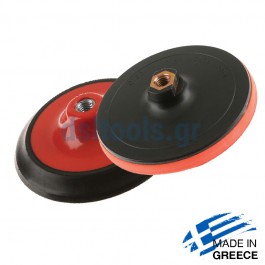 Βάση Ø125mm Velcro πολυουρεθάνης για γωνιακά τριβεία, Smirdex Βάση Ø125mm Velcro πολυουρεθάνης για γωνιακά τριβεία, Smirdex