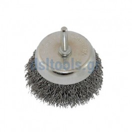 Συρματόβουρτσα Ø60mm, καμπάνα με άξονα Συρματόβουρτσα Ø60mm, καμπάνα με άξονα