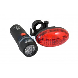 Φακός ασφάλειας ποδηλάτου, set 2 τεμαχίων Φακός ασφάλειας ποδηλάτου, set 2 τεμαχίων