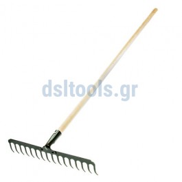 Τσουγκράνα με 16 δόντια και ξύλινο στειλιάρι Τσουγκράνα με 16 δόντια και ξύλινο στειλιάρι