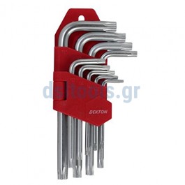 Κλειδιά torx, set 9 τεμαχίων Κλειδιά torx, set 9 τεμαχίων