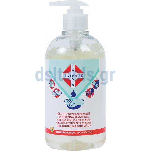 Απολυμαντικό χεριών 500ml, IGIENIX