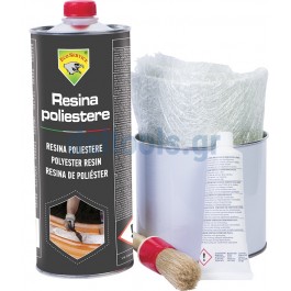 Set εξαρτημάτων πολυεστέρα, Kit Vetroresina Set εξαρτημάτων πολυεστέρα, Kit Vetroresina