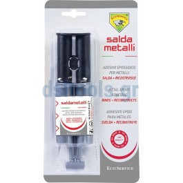 Εποξειδική κόλλα μετάλλων, Saldametalli, 25ml Εποξειδική κόλλα μετάλλων, Saldametalli, 25ml