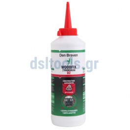 Ξυλόκολλα D2, 750gr, ταχείας πήξεως WOODFIX D2 Ξυλόκολλα D2, 750gr, ταχείας πήξεως WOODFIX D2