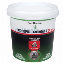 Ξυλόκολλα D2, 500gr, ταχείας πήξεως WOODFIX D2 Ξυλόκολλα D2, 500gr, ταχείας πήξεως WOODFIX D2