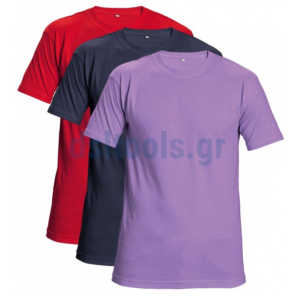 T-shirt, M, Teesta Unisex, Μπορντό