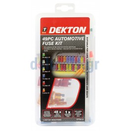 Ασφάλειες αυτοκινήτου, set 49 τεμαχίων Ασφάλειες αυτοκινήτου, set 49 τεμαχίων