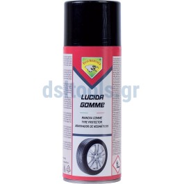 Σπρέι στιλβωτικό ελαστικών, 400ml, Lucida Gomme Σπρέι στιλβωτικό ελαστικών, 400ml, Lucida Gomme