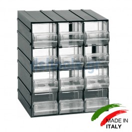 Θήκες αποθήκευσης 12 θέσεων, Π19,2xΒ14,8xΥ23cm, Wonder Bin, ArtPlast Θήκες αποθήκευσης 12 θέσεων, Π19,2xΒ14,8xΥ23cm, Wonder Bin, ArtPlast