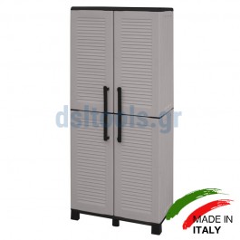 Ντουλάπα δίφυλλη με 3 ράφια, Π68xB37xY169cm, ArtPlast Ντουλάπα δίφυλλη με 3 ράφια, Π68xB37xY169cm, ArtPlast