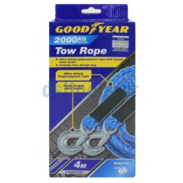 Σχοινί ρυμούλκησης με γάντζους 2 τόνων Σχοινί ρυμούλκησης με γάντζους 2 τόνων