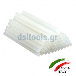 Κόλλες σιλικόνης, ράβδοι 7x100mm, set 12 τεμαχίων Κόλλες σιλικόνης, ράβδοι 7x100mm, set 12 τεμαχίων