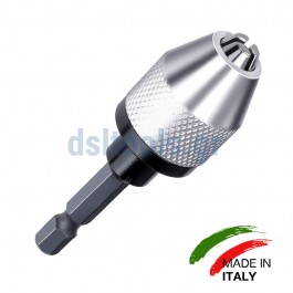 Tσοκ δραπάνου Ø0,5-6,5 mm με κατσαβίδι εξάγωνο Tσοκ δραπάνου Ø0,5-6,5 mm με κατσαβίδι εξάγωνο