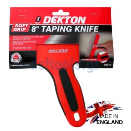 Σπάτουλα 200mm με ελαστική λαβή, DEKTON Σπάτουλα 200mm με ελαστική λαβή, DEKTON