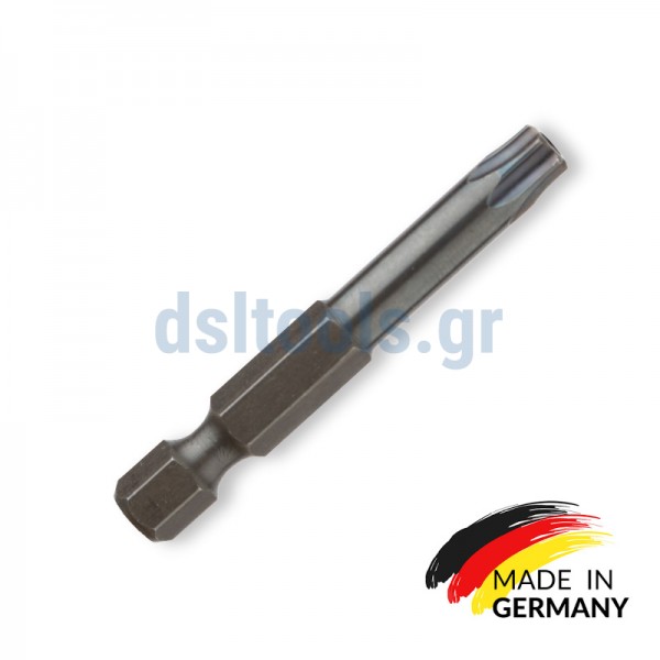 Μύτες Torx Τ10-50mm μακριές με τρύπα, pro quality, set 10 τεμαχίων