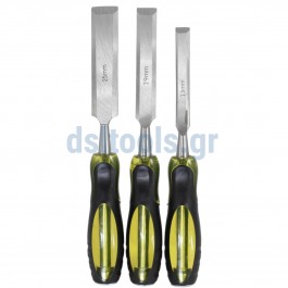 Set σκαρπέλα ξύλου, 3 τεμαχίων Set σκαρπέλα ξύλου, 3 τεμαχίων