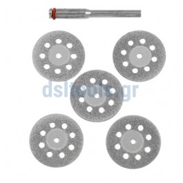 Δίσκος κοπής διαμαντέ, set 6 τεμαχίων Δίσκος κοπής διαμαντέ, set 6 τεμαχίων