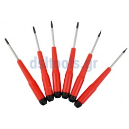 Κατσαβίδι ωρολογοποιών Torx, set 6 τεμαχίων Κατσαβίδι ωρολογοποιών Torx, set 6 τεμαχίων