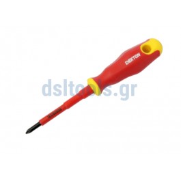 Κατσαβίδι PZ, 2x100mm VDE, ηλεκτρολόγων Κατσαβίδι PZ, 2x100mm VDE, ηλεκτρολόγων