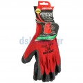 Γάντια Latex, Β.Τ., No8, Κόκκινο -Μαύρο