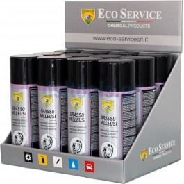 Εκθετήριο σπρέι γράσου γενικής χρήσης Grasso Milleusi, 12 τεμαχίων, 400ml Εκθετήριο σπρέι γράσου γενικής χρήσης Grasso Milleusi, 12 τεμαχίων, 400ml