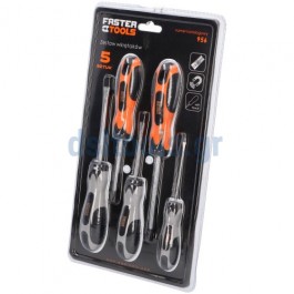 Κατσαβίδια μαγνητικά ΜΧ, Set 5 τεμαχίων Κατσαβίδια μαγνητικά ΜΧ, Set 5 τεμαχίων