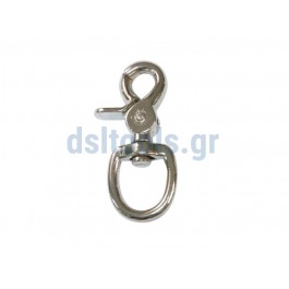 Γάντζος στριφτάρι 55mm επινικελωμένος Γάντζος στριφτάρι 55mm επινικελωμένος