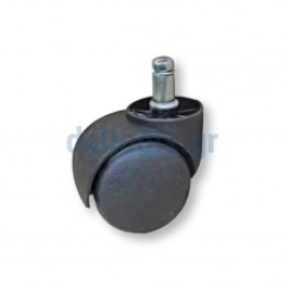 Ρόδα διπλή, καρέκλας, με πύρρο 11mm, Ø50mm Ρόδα διπλή, καρέκλας, με πύρρο 11mm, Ø50mm