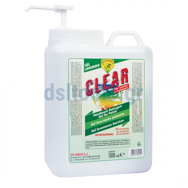 Κρεμοσάπουνο καθαρισμού χεριών Clear, 5Lt