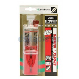 Εποξική κόλλα 2 συστατικών γενικής χρήσης ταχείας ωρίμανσης, 2x12ml Εποξική κόλλα 2 συστατικών γενικής χρήσης ταχείας ωρίμανσης, 2x12ml