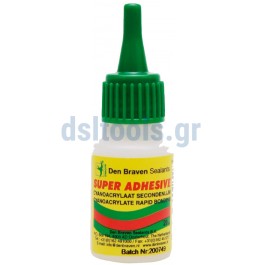Κυανοακρυλική κόλλα στιγμής, 20gr, SUPER ADHESIVE Κυανοακρυλική κόλλα στιγμής, 20gr, SUPER ADHESIVE