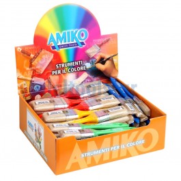 Εκθετήριο ημίδιπλων πινέλων, set 54 τεμαχίων Εκθετήριο ημίδιπλων πινέλων, set 54 τεμαχίων