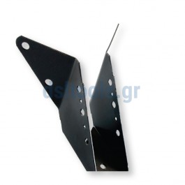 Δοκοθήκη γωνιακή Μαύρη Νο5 Δοκοθήκη γωνιακή Μαύρη Νο5