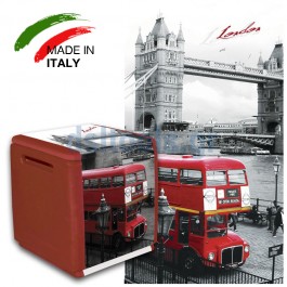 Mπαούλο LONDON, αποθήκευσης-σκαμπό, Π54xB53xY57cm, ArtPlast Mπαούλο LONDON, αποθήκευσης-σκαμπό, Π54xB53xY57cm, ArtPlast