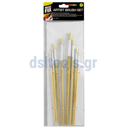 Πινέλα ζωγραφικής στρογγυλά, set 8 τεμαχίων Πινέλα ζωγραφικής στρογγυλά, set 8 τεμαχίων