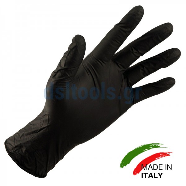Γάντια XL νιτριλίου, Μαύρα
